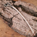 Wikinger Gewandnadel Drachenkopf Hedeby aus Bronze - Replik