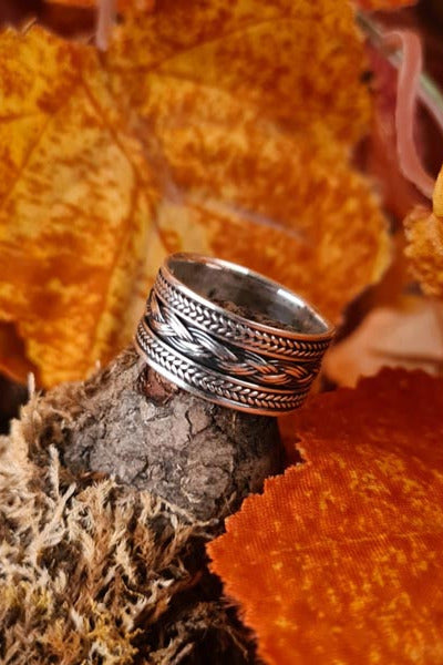 Viking Splendor Ring Askold made of silver
