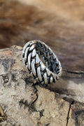 Viking Ostentatious Ring Ragnar made of Silver