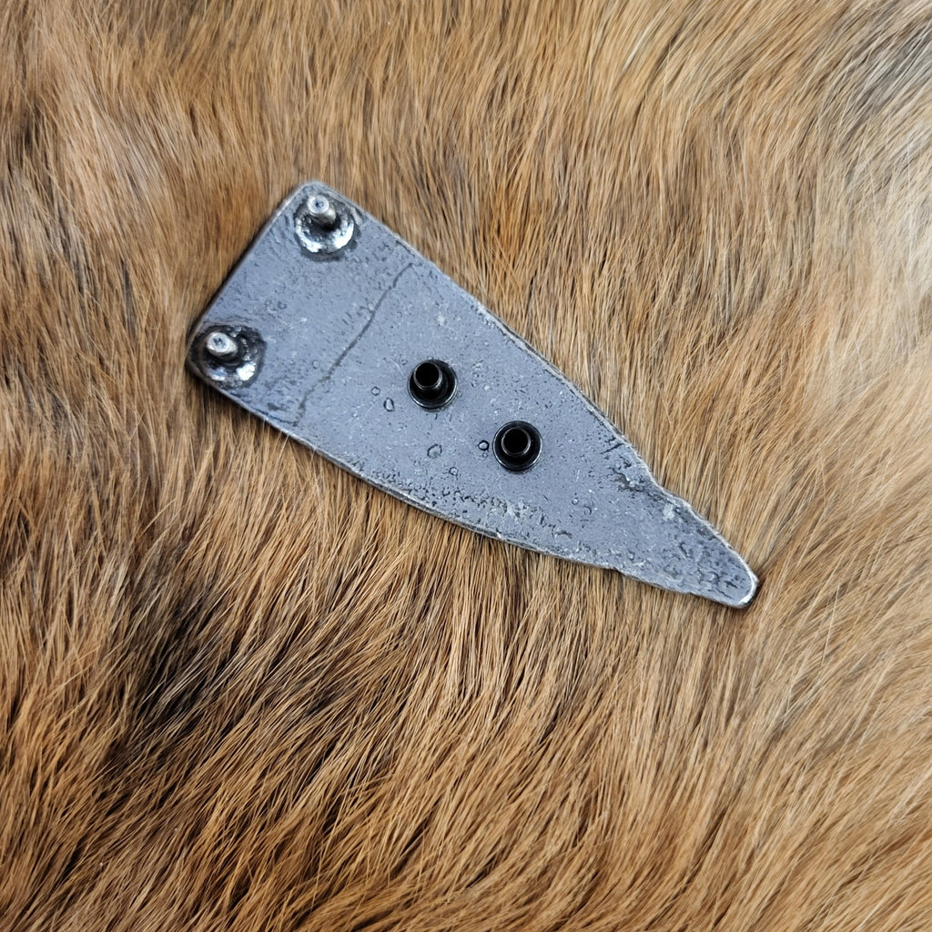 Viking Strap End Ipswich in Borre Style for 3 cm Belts