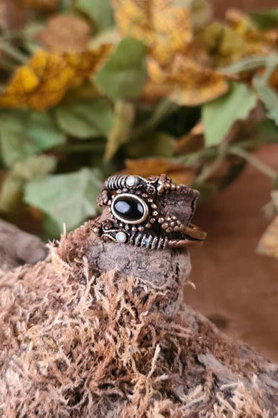 Wikinger Ring Klaue des Fafnir aus Bronze