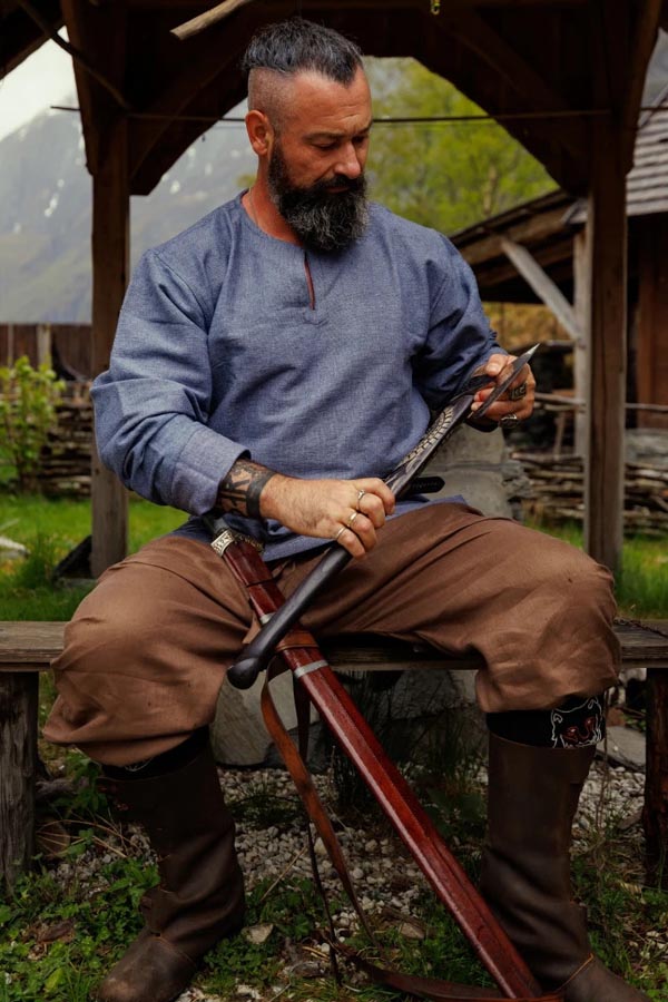 Wikinger Rushose aus Leinen