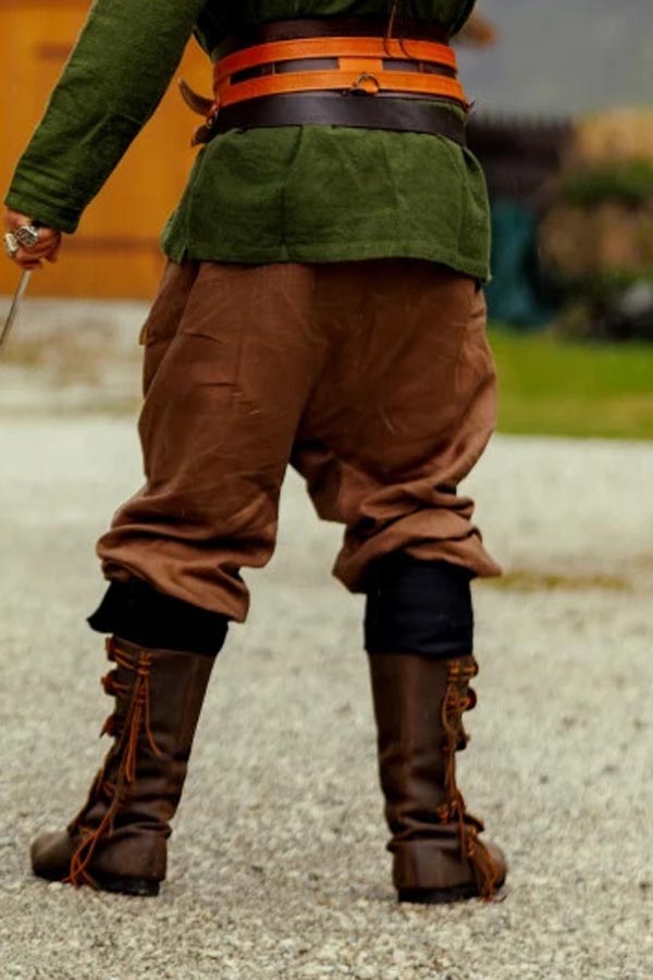 Wikinger Rushose aus Leinen