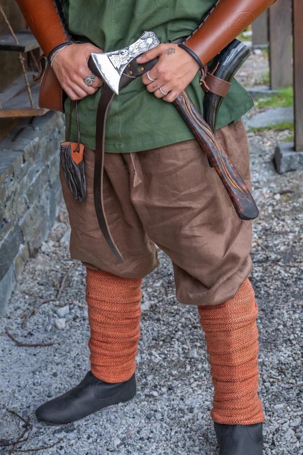 Wikinger Rushose aus Leinen