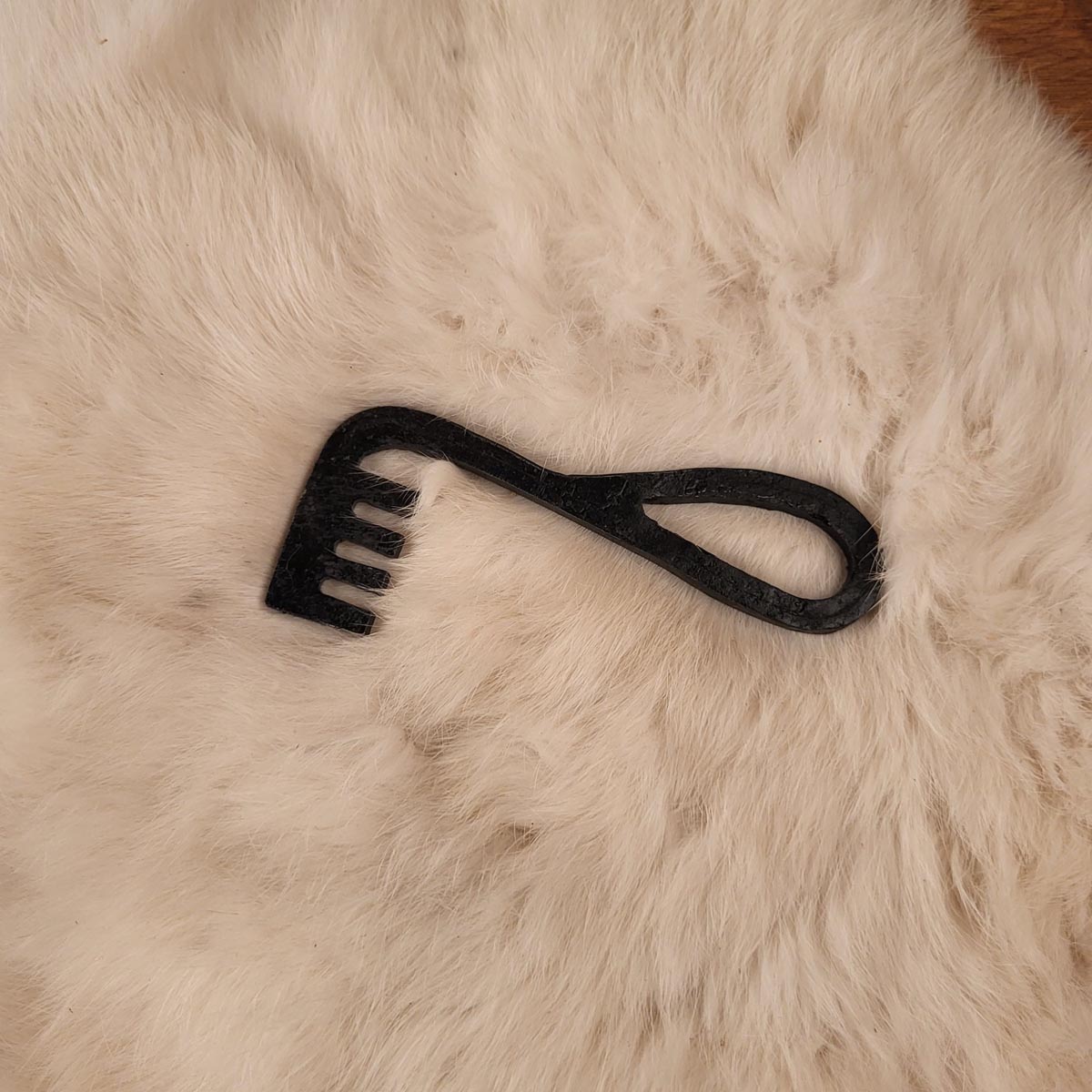 Viking iron key - forged