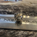 Wikinger Schmuckperle Spirale aus Silber