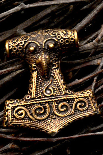 Viking Scania Hammer made of Bronze - Replica