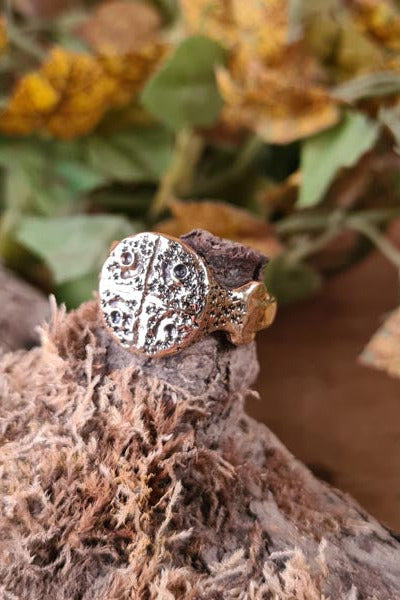 Viking bronze ring Halfdan