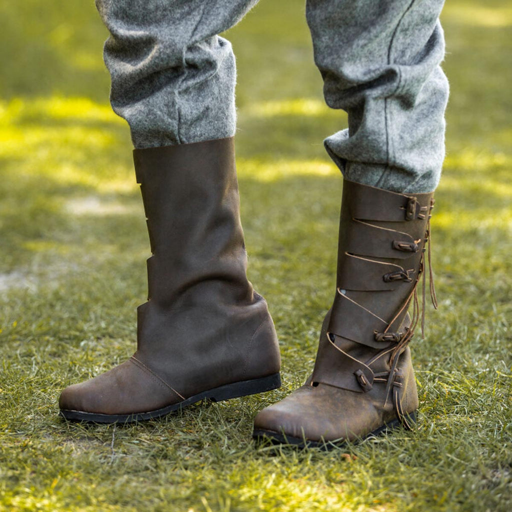 Viking boots Rollo made of nubuck leather