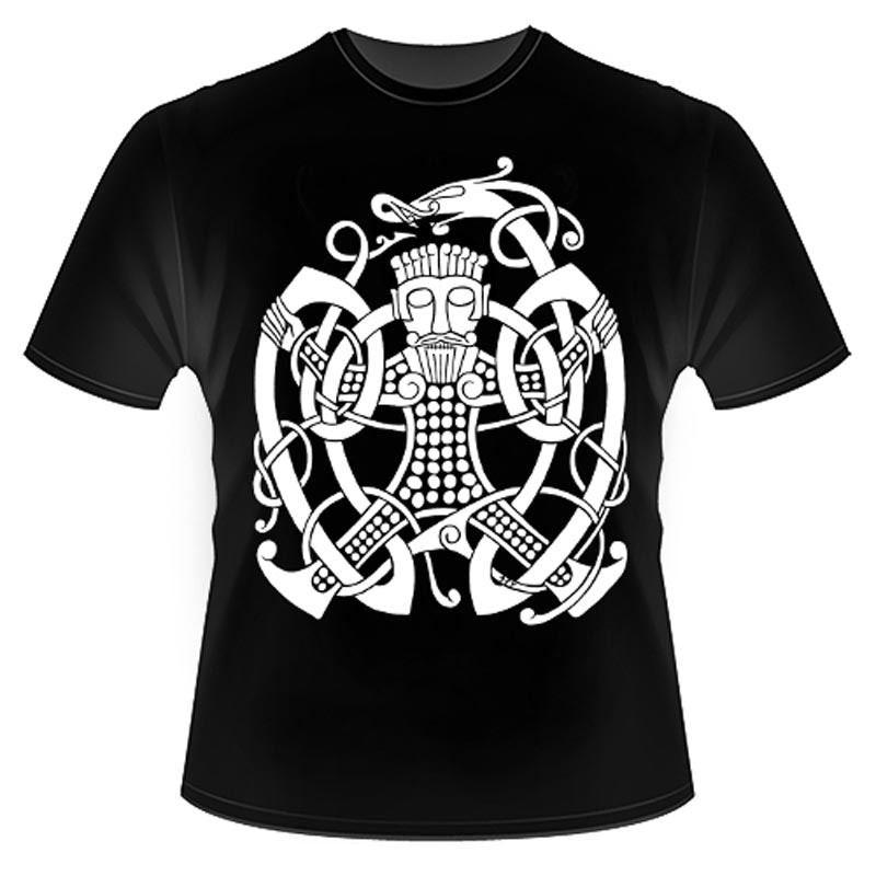 Wikinger T-Shirt Gefangener Loki schwarz