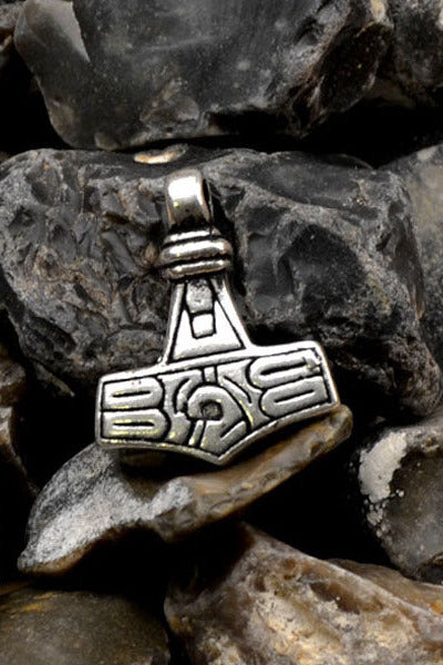 Viking Thor's Hammer Gotland silver-plated - Replica