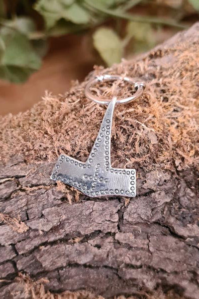 Viking Thor's Hammer Hedeby in silver - Replica