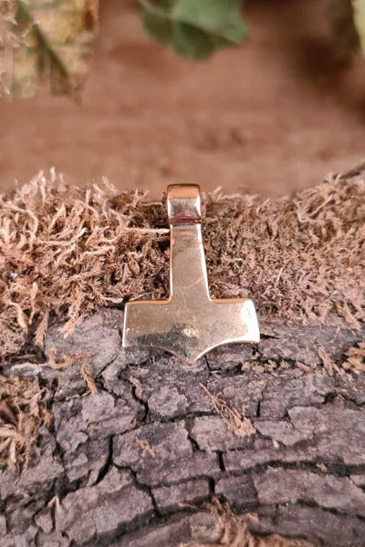 Viking Thor's Hammer Brooch in Bronze - Replica