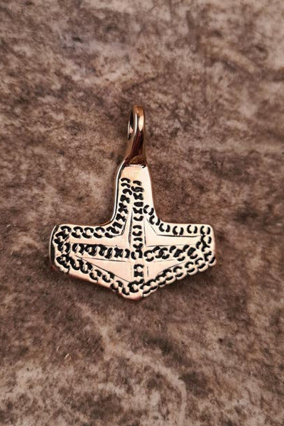 Viking Thor's Hammer Akershus in Bronze