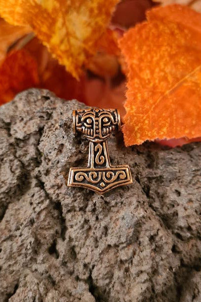 Viking Thor's Hammer Balderson in Bronze