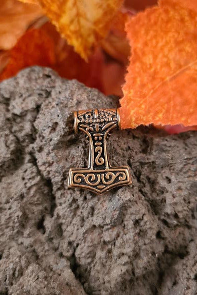 Viking Thor's Hammer Balderson in Bronze