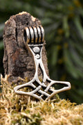 Wikinger Thorshammer Thrain aus Silber