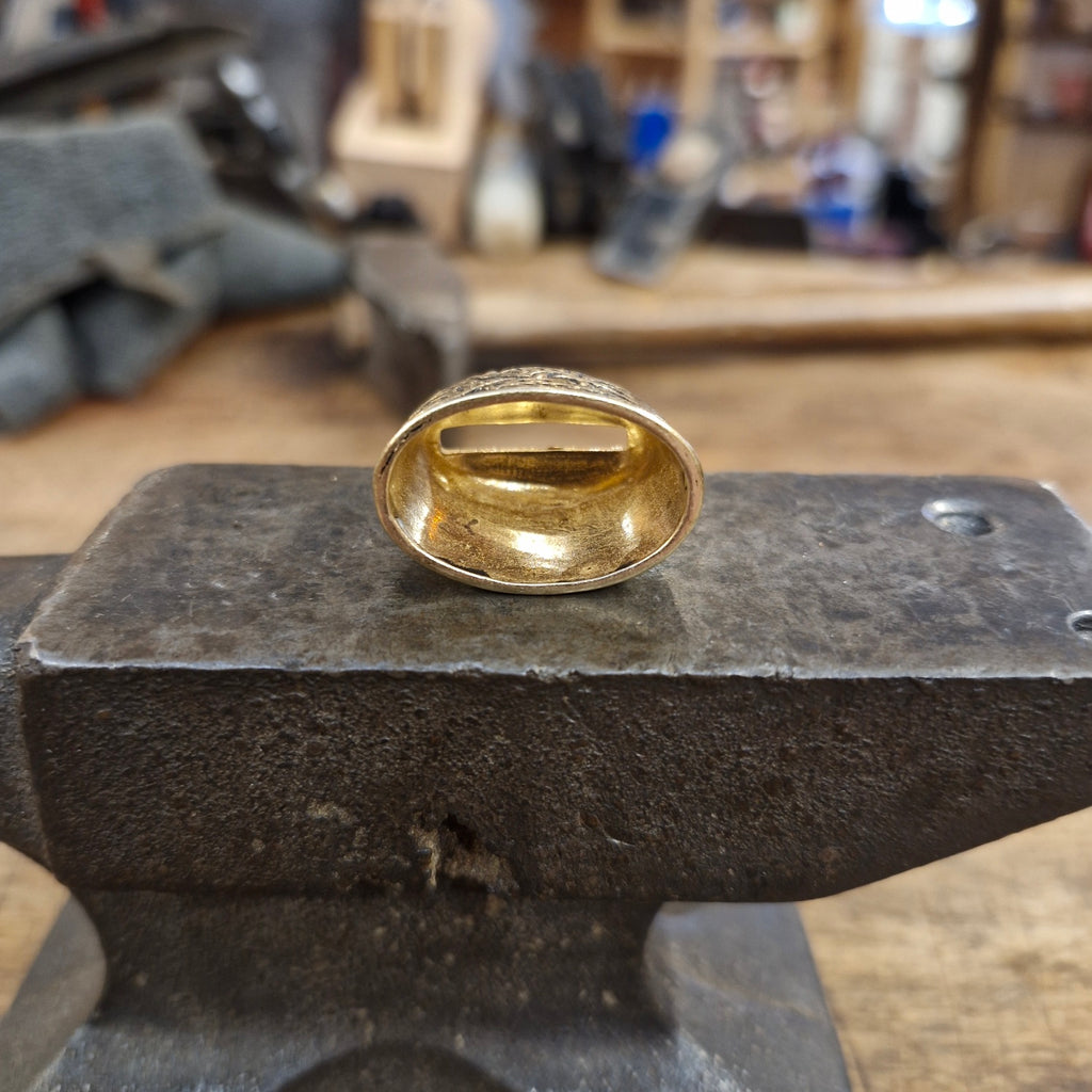 Viking Jelling Style Bronze Ferrule for DIY Knife Making