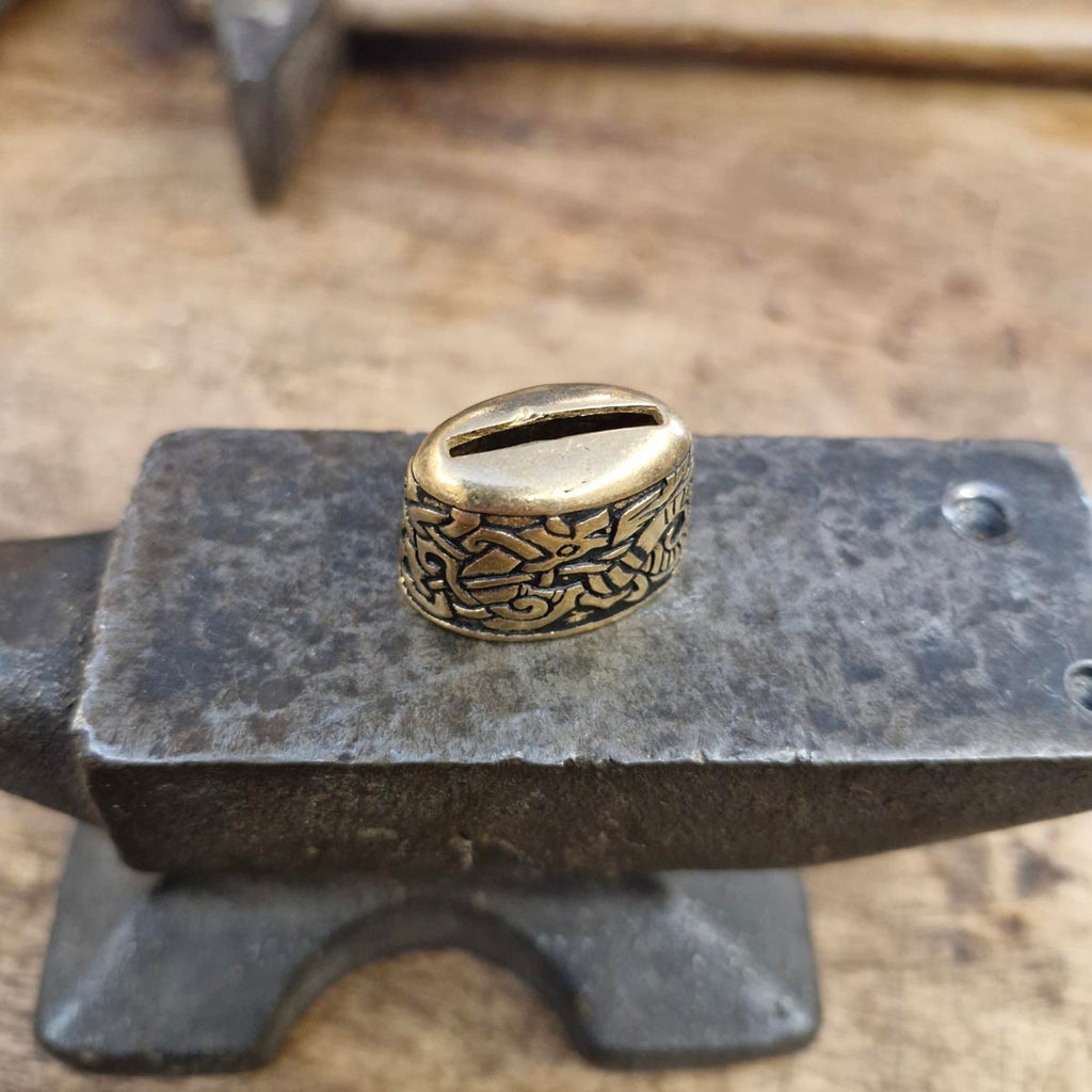 Viking Jelling Style Bronze Ferrule for DIY Knife Making