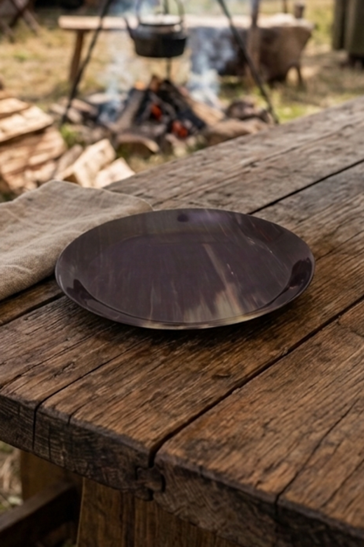 Viking Horn Plate