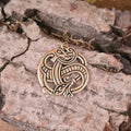 Wikinger Amulett Drache aus Bronze