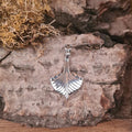 Wikinger Amulett Drachenboot aus Silber