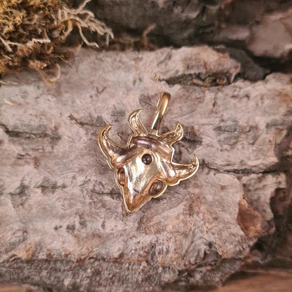 Wikinger Amulett Greifvogel aus Bronze