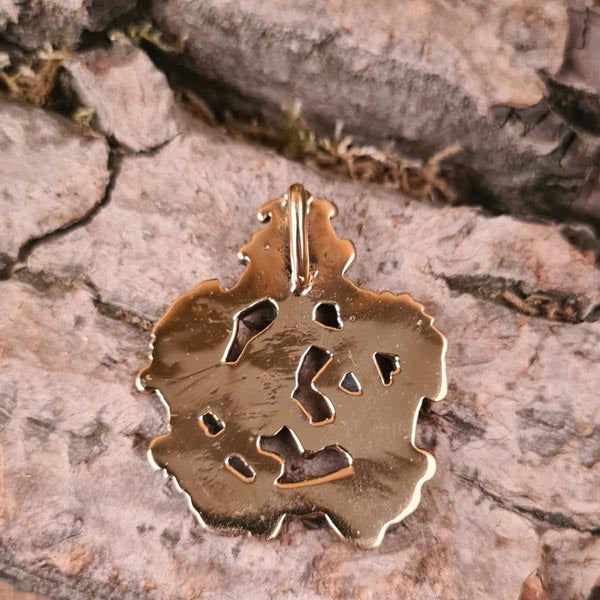 Wikinger Amulett Haithabu im Borre-Stil aus Bronze - Replik