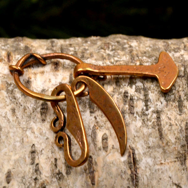 Viking amulet Hesselbjerg made of bronze - replica