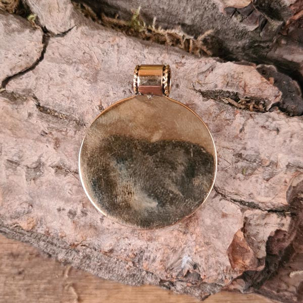 Wikinger Amulett Hugin und Munin aus Bronze