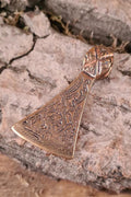 Viking Amulet Mammen Axe in Mammen Style made of Bronze