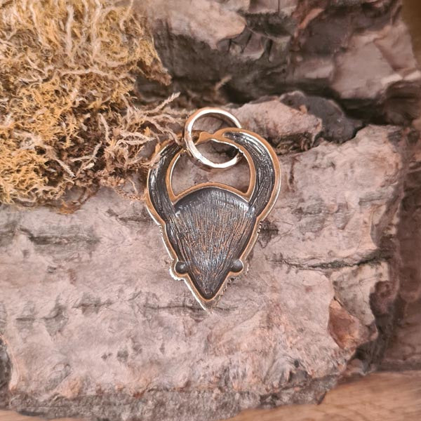 Wikinger Amulett Odin aus Bronze - Replik