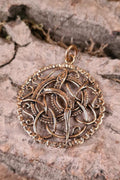 Wikinger Amulett Pitney im Urnes-Stil aus Bronze