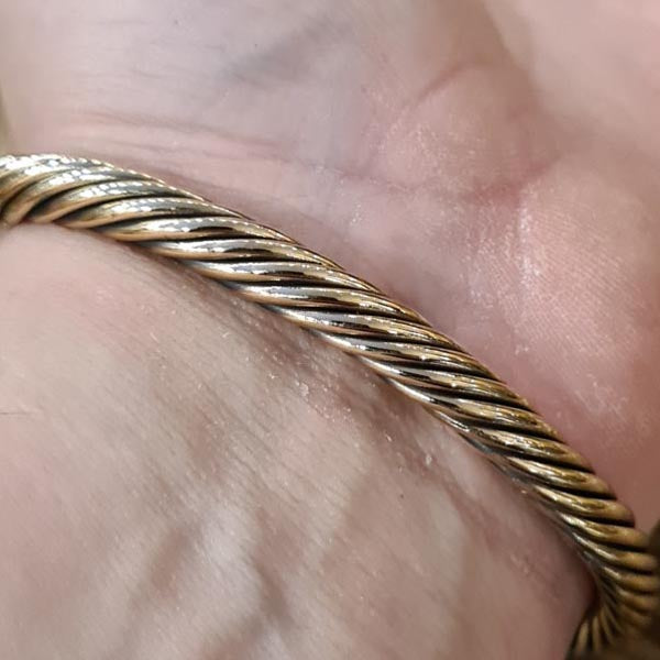 Wikinger Armspange Hugin und Munin aus Bronze