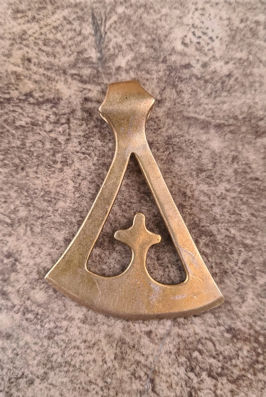 Viking Axe Amulet Gotland Bronze