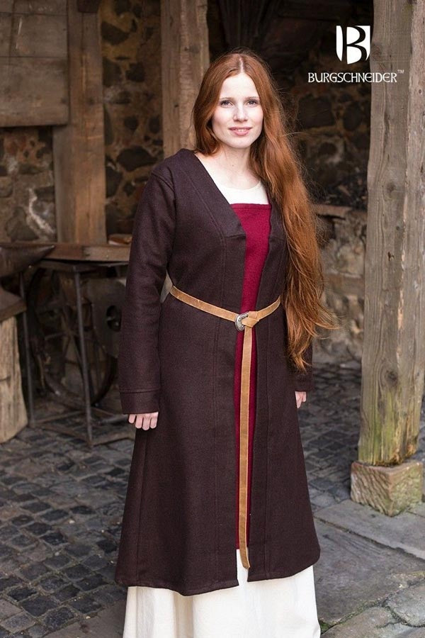 Wikinger Birkamantel Aslaug aus Wolle von Burgschneider