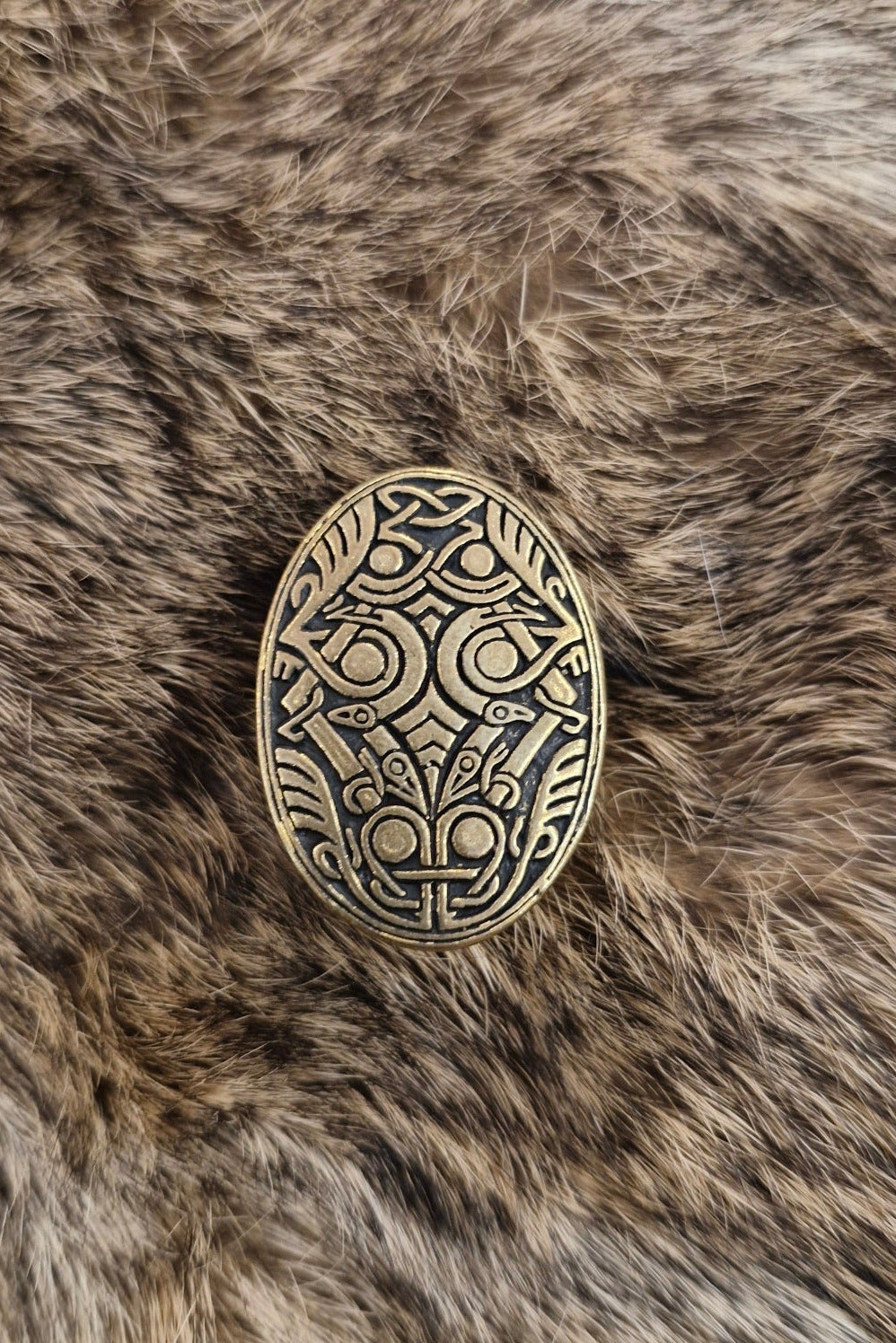 Viking Handle Pommel/End Piece Bornholm Bronze for DIY Knife Making