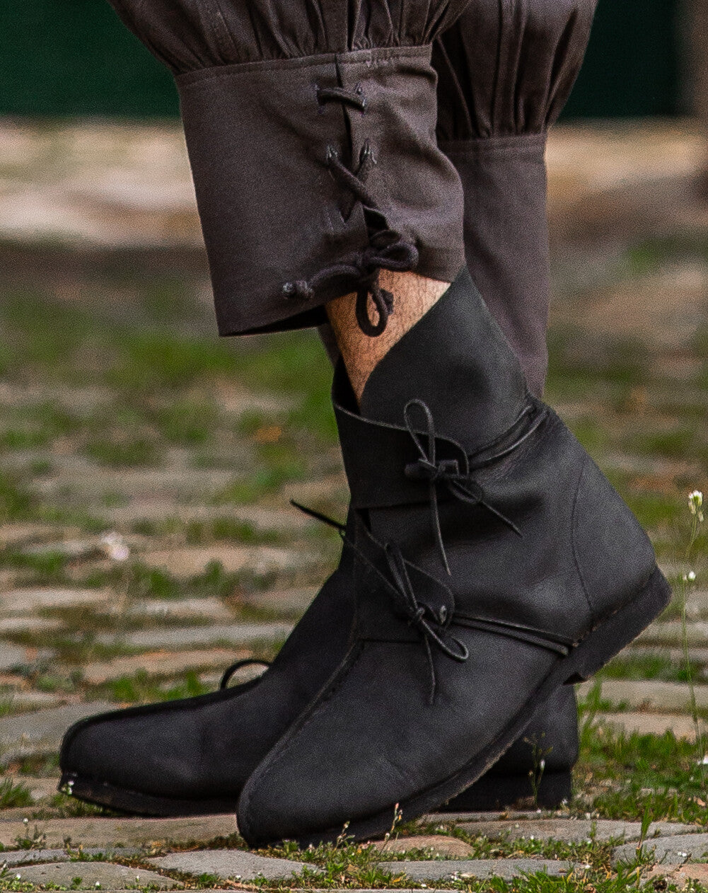 Viking Ankle Boots Ragnar made of Nubuck Leather