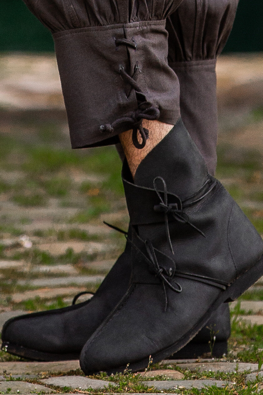 Viking Ankle Boots Ragnar made of Nubuck Leather