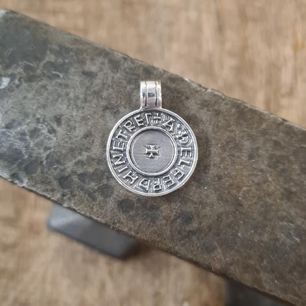 Wikinger Halsschmuck Raven Penny aus Silber