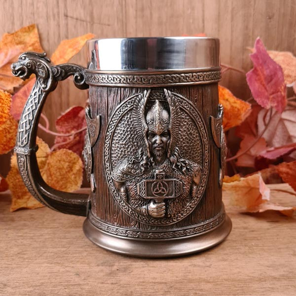 Wikinger Krug Thor & Odin - Dekoration