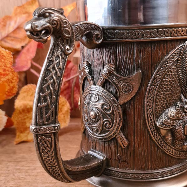Wikinger Krug Thor & Odin - Dekoration