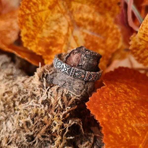 Viking ring Horik in silver