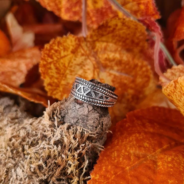 Viking Silver Ring Snorre