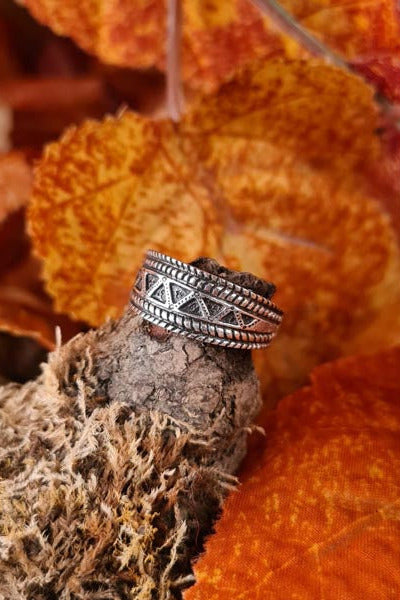 Viking Silver Ring Snorre