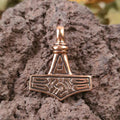 Wikinger Thor Hammer Gotland aus Bronze
