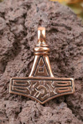 Wikinger Thor Hammer Gotland aus Bronze