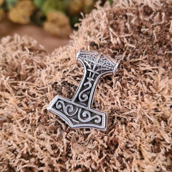 Wikinger Thorshammer Baldur aus Silber