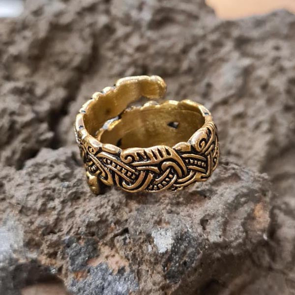 Viking Ring in Mammen Style - Bronze Replica