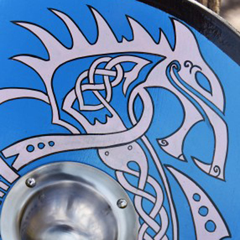 Wikinger Rundschild Fenrir - Dekoration 60 cm